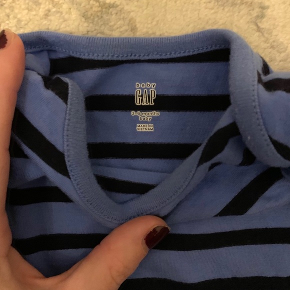 Baby Gap baby girl blue play outfit - Picture 3 of 6